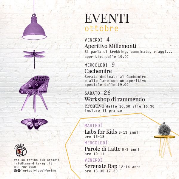 Eventi Aprile
